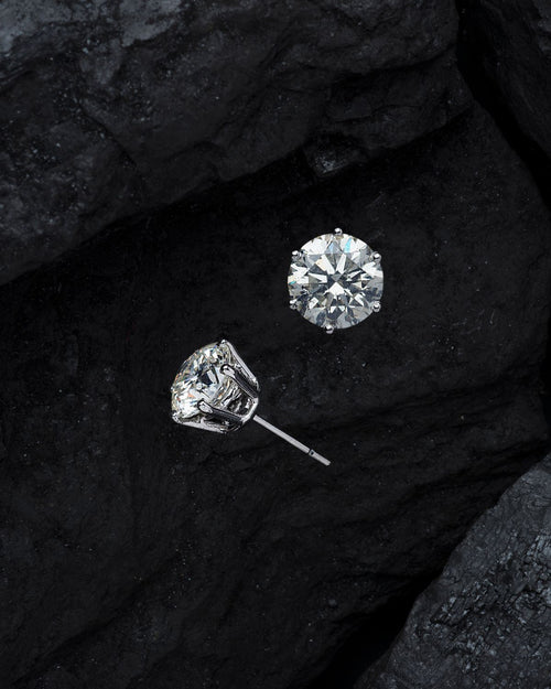 Diamond Stud Earrings